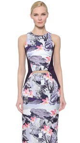 Prabal Gurung Racer Back Blouse