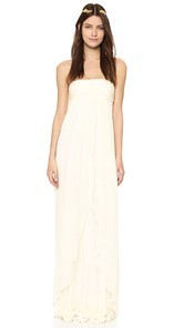 Rachel Zoe Elle Strapless Empire Gown