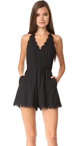 Rebecca Taylor Amora Embroidery Romper