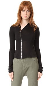 Rick Owens Lilies Zip Up Jacket