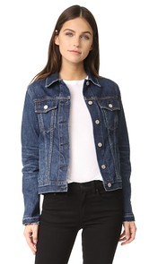 Rag & Bone/JEAN Cuffless Jean Jacket
