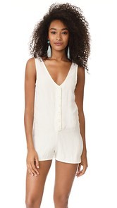 Rachel Pally Linen Mayzie Romper