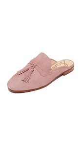 Sam Edelman Paris Suede Tassel Mules