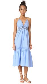 Saylor Kat Chambray Midi Dress