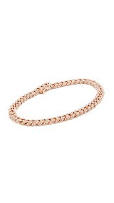 Shay 18k Rose Gold Mini Pave Link Bracelet