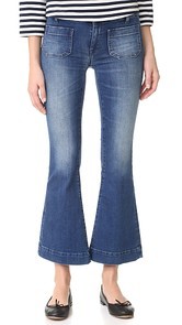 Seafarer Penelope Short Flare Jeans