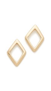Shashi Geometric Stud Earrings