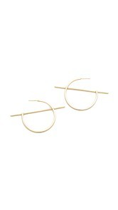 Shashi Vera Hoop Earrings