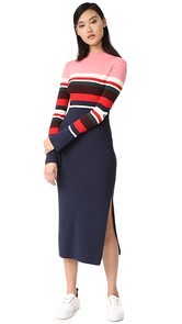 SJYP Stripe Knit Dress