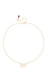 Shashi Rectangle Necklace