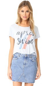 Sol Angeles Apres Swim Crew Tee