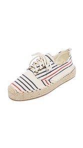 Soludos Oxford Lace Up Platform Espadrilles