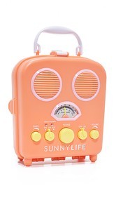 SunnyLife Beach Sounds Speaker &amp; Radio