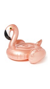 SunnyLife Luxe Rose Gold Flamingo Float