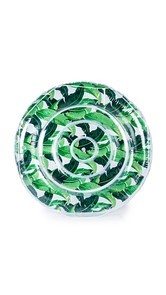 SunnyLife Luxe Twin Round Banana Palm Float