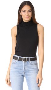 Splendid Turtleneck Sleeveless Tank