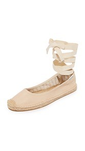 Soludos Ballet Tie Up Flats