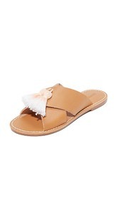 Soludos Tassel Crisscross Sandals