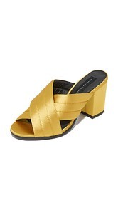 Steven Zada Satin Mules