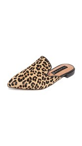 Steven Valente Leopard Mules