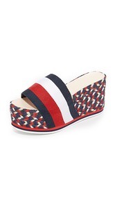 Hilfiger Collection Corporate Wedge Espadrilles