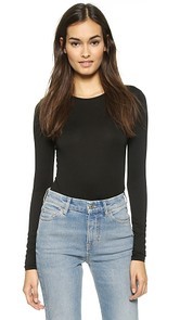 Three Dots Long Sleeve Bodysuit