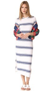 SUNDRY Scoop Neck Maxi Dress