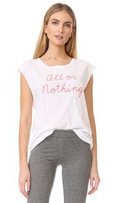 SUNDRY All or Nothing Muscle Tank