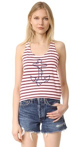 SUNDRY Anchor Tank Top