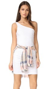 SUNDRY One Shoulder Dress