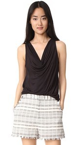 Three Dots Drape Tank