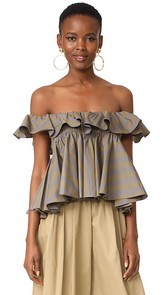 Tome Tiered Ruffle Top