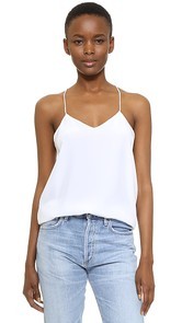 Tibi Classic Racer Back Camisole