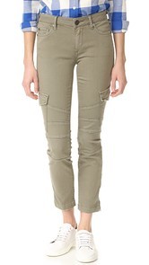 True Religion Halle Mid Rise Cargo Pants