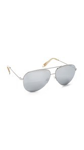 Victoria Beckham Classic Victoria Aviator Sunglasses
