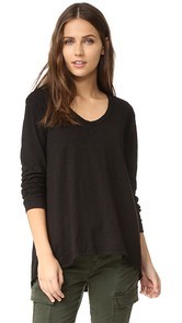 Wilt Long Sleeve Slouchy BF Tee