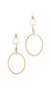 Vita Fede Cassio Two Tone Earrings