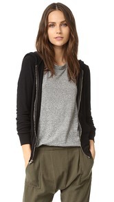 Wildfox Basic Zip Hoodie