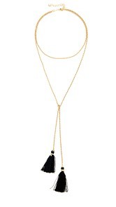 Vanessa Mooney The Panther Bolo Necklace