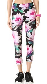 Terez Loving Lotus Wide Band Leggings