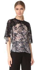 Yigal Azrouel Printed Burnout Tee