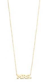 Zoe Chicco Mrs. Necklace