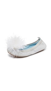 Yosi Samra HITCHED by Yosi Samra Marry Me Marabou Flats