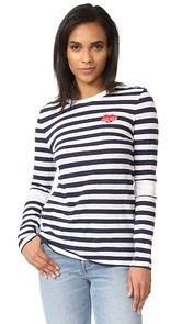 Zoe Karssen Sucker Long Sleeve Striped Tee