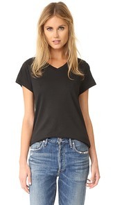 Zoe Karssen Loose Fit V Neck Tee