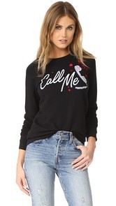 Zoe Karssen Call Me Sweatshirt