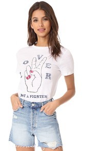 Zoe Karssen Lover Not a Fighter Tee