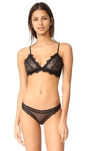 ANINE BING Lace Bra With Trim