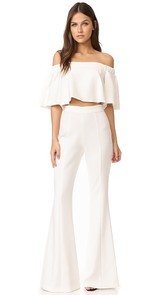 Black Halo Hadid Two Piece Jumpsuit