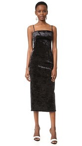Black Halo Constance Velvet Dress